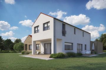  Projekt domu House x16 (WRG1077) - projekt domu parterowego z poddaszem - Zdjęcie 2