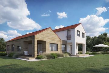  Projekt domu House x16 (WRG1077) - projekt domu parterowego z poddaszem - Zdjęcie 3