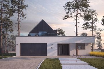  Projekt domu Justa 2 (BSA2239) - projekt domu parterowego z poddaszem - Zdjęcie 9