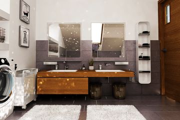  Projekt domu Jarząbek II z garażem 1-st. bliźniak [A1-BL1] (WRF2006) - projekt domu parterowego z poddaszem - Zdjęcie 10