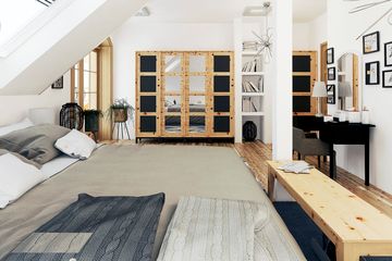  Projekt domu Nowa II z garażem 1-st. [A1] (WRF2013) - projekt domu parterowego z poddaszem - Zdjęcie 10