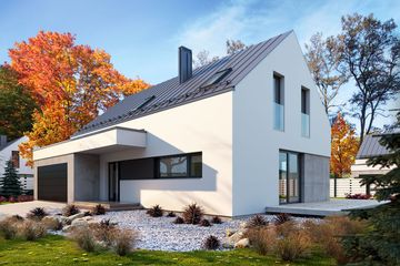  Projekt domu Filo 2 (BSE1158) - projekt domu parterowego z poddaszem - Zdjęcie 1