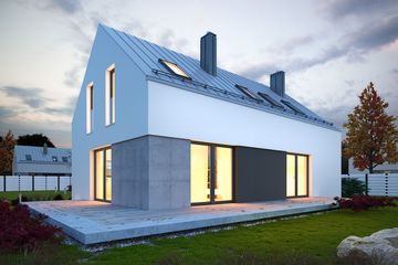  Projekt domu Filo 2 (BSE1158) - projekt domu parterowego z poddaszem - Zdjęcie 3