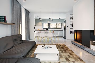  Projekt domu Filo 2 (BSE1158) - projekt domu parterowego z poddaszem - Zdjęcie 6