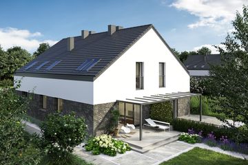  Projekt domu Eco 29 (WOZ1030) - projekt domu parterowego z poddaszem - Zdjęcie 4