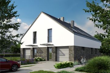  Projekt domu Eco 29 dwulokalowy (WOZ1031) - projekt domu parterowego z poddaszem - Zdjęcie 2