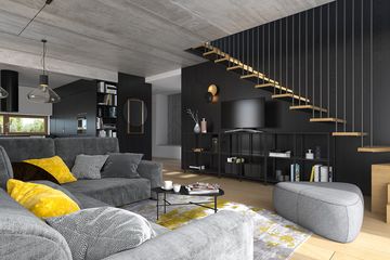  Projekt domu Zgrabny 1 (WAW1122) - projekt domu parterowego z poddaszem - Zdjęcie 7