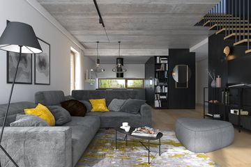  Projekt domu Zgrabny 1 (WAW1122) - projekt domu parterowego z poddaszem - Zdjęcie 8