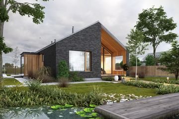  Projekt domu Uniwersalny 1 (WAW1124) - projekt domu parterowego - Zdjęcie 2