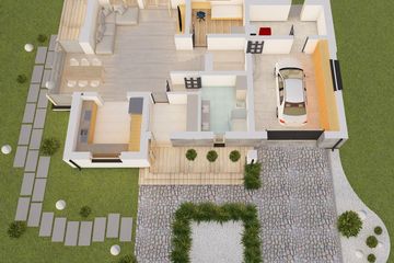  Projekt domu Borneo (SKA1091) - projekt domu parterowego z poddaszem - Zdjęcie 4