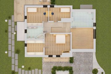  Projekt domu Borneo (SKA1091) - projekt domu parterowego z poddaszem - Zdjęcie 5