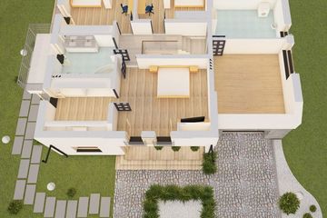  Projekt domu Borneo (SKA1091) - projekt domu parterowego z poddaszem - Zdjęcie 6