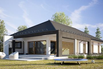  Projekt domu Senella (KKF1018) - projekt domu parterowego - Zdjęcie 4