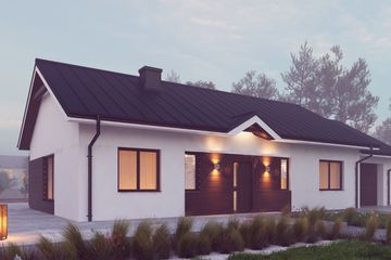  Projekt domu uA105 (WCB1166) - projekt domu parterowego - Zdjęcie 3