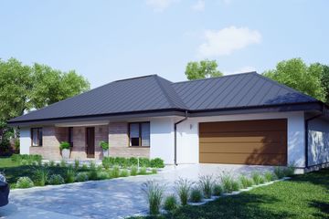  Projekt domu uA94 (WCB1168) - projekt domu parterowego - Zdjęcie 2