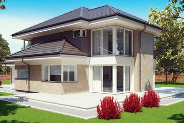  Projekt domu uA24v3 (WCB1170) - projekt domu z pełnym piętrem - Zdjęcie 2