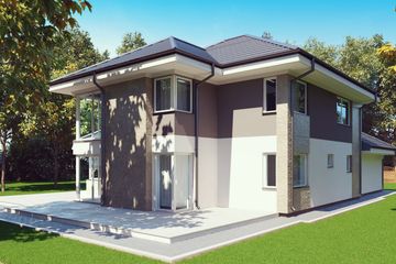  Projekt domu uA24v3 (WCB1170) - projekt domu z pełnym piętrem - Zdjęcie 3