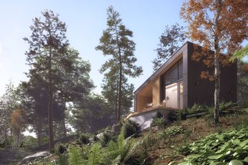  Projekt domu letniskowego Szyszka 2 dr-S (BSA2240) - projekt domu letniskowego parterowego - Zdjęcie 4