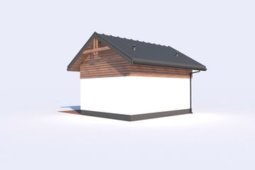  Projekt kuchni letniej KL15 kuchnia letnia (SLN2616) - projekt kuchni parterowego - Zdjęcie 3