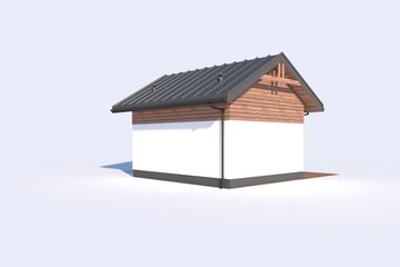  Projekt kuchni letniej KL15 kuchnia letnia (SLN2616) - projekt kuchni parterowego - Zdjęcie 4