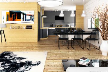  Projekt domu Cyrus III z garażem 2-st. [A] (WRF1987) - projekt domu parterowego - Zdjęcie 6