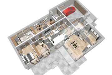  Projekt domu Uroczy (WAH1080) - projekt domu parterowego - Zdjęcie 8