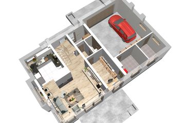  Projekt domu Reksio N 2G+ (BSB1137) - projekt domu parterowego z poddaszem - Zdjęcie 4