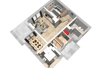  Projekt domu Optymalny (WAH1557) - projekt domu parterowego z poddaszem - Zdjęcie 5