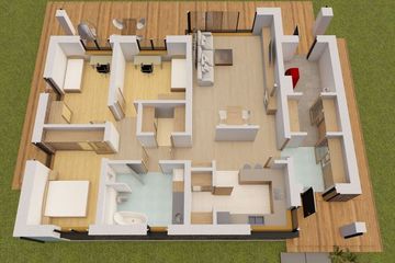  Projekt domu Komodo (SKA1092) - projekt domu parterowego - Zdjęcie 3