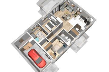  Projekt domu Czaruś (WAH1225) - projekt domu parterowego - Zdjęcie 6