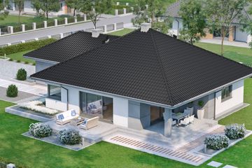  Projekt domu przy Pastelowej 11 bis (KRK1572) - projekt domu parterowego - Zdjęcie 2