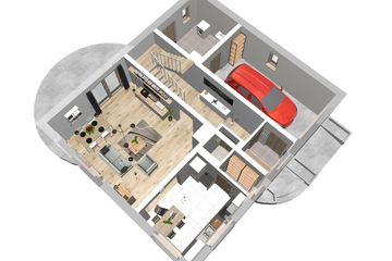  Projekt domu Ewa A (WRD1149) - projekt domu parterowego z poddaszem - Zdjęcie 6