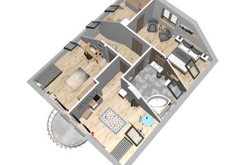  Projekt domu Ewa A (WRD1149) - projekt domu parterowego z poddaszem - Zdjęcie 7