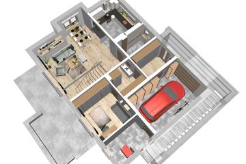  Projekt domu Victor b (WRD1659) - projekt domu parterowego z poddaszem - Zdjęcie 6