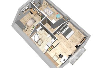  Projekt domu Victor b (WRD1659) - projekt domu parterowego z poddaszem - Zdjęcie 7