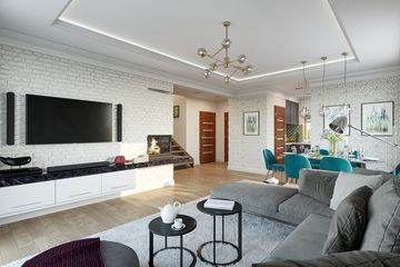  Projekt domu Domena 202 A (WRW1306) - projekt domu parterowego z poddaszem - Zdjęcie 6