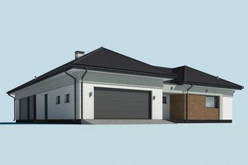  Projekt domu Santana 2 (SLN2622) - projekt domu parterowego - Zdjęcie 4