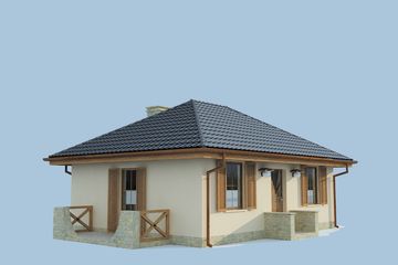  Projekt domu Bayamo C dom mieszkalny, całoroczny (SLN2626) - projekt domu parterowego - Zdjęcie 4