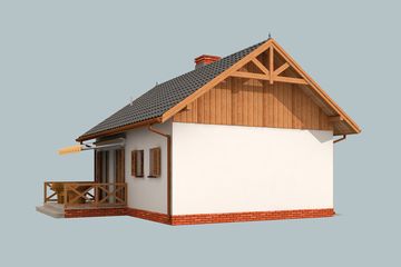  Projekt domu Arizona C dom mieszkalny, całoroczny (SLN2627) - projekt domu parterowego - Zdjęcie 4