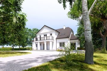  Projekt domu Łubin (BSA2241) - projekt domu parterowego z poddaszem - Zdjęcie 3