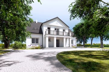  Projekt domu Łubin (BSA2241) - projekt domu parterowego z poddaszem - Zdjęcie 4