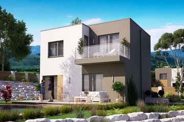  Projekt domu KA96 SZ (PKT1103) - projekt domu z pełnym piętrem - Zdjęcie 2