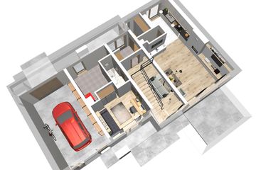  Projekt domu Atrakcyjny 3A (WAW1033) - projekt domu parterowego z poddaszem - Zdjęcie 8