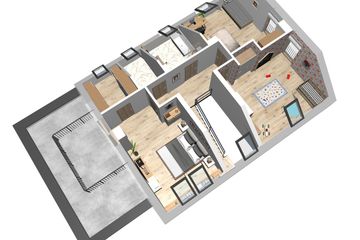  Projekt domu Atrakcyjny 3A (WAW1033) - projekt domu parterowego z poddaszem - Zdjęcie 9