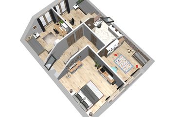  Projekt domu Harmonia Nova A (WRD2706) - projekt domu parterowego z poddaszem - Zdjęcie 4