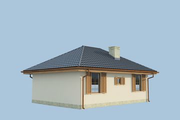  Projekt domu Bayamo C szkielet drewniany, dom mieszkalny, całoroczny (SLN2630) - projekt domu parterowego - Zdjęcie 3