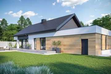  Projekt domu HomeKoncept 44 G2 (KRX1099) - projekt domu parterowego - Zdjęcie 3