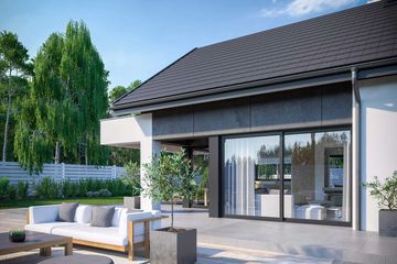  Projekt domu HomeKoncept 44 G2 (KRX1099) - projekt domu parterowego - Zdjęcie 4