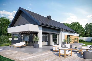  Projekt domu HomeKoncept 44 G2 (KRX1099) - projekt domu parterowego - Zdjęcie 8