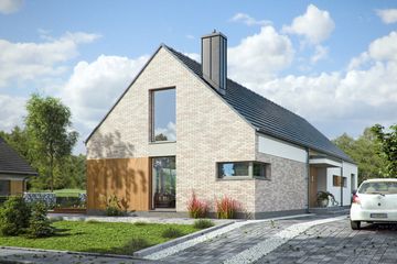  Projekt domu Domena 123 C1 (WRW1333) - projekt domu parterowego - Zdjęcie 3